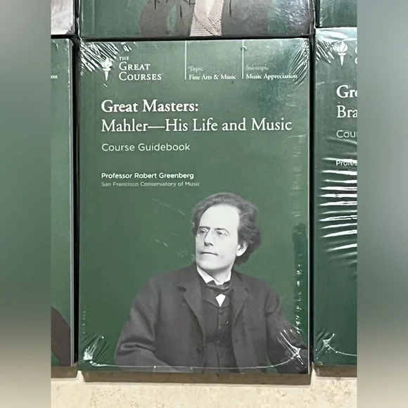 The Great Courses Great Masters Dvd and Book His Life & Music Set of 6 New - Picture 6 of 9